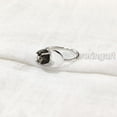 thumbnail image 3 of Natural Raw Pyrite Ring, Pyrite Gemstone Ring, Money Catching Power Ring, Crescent Moon Adjustable Ring, Toe Ring, 925 Sterling Silver, Women Ring, Christmas, Thanksgiven, Handmade Statement Jewelry, 3 of 9