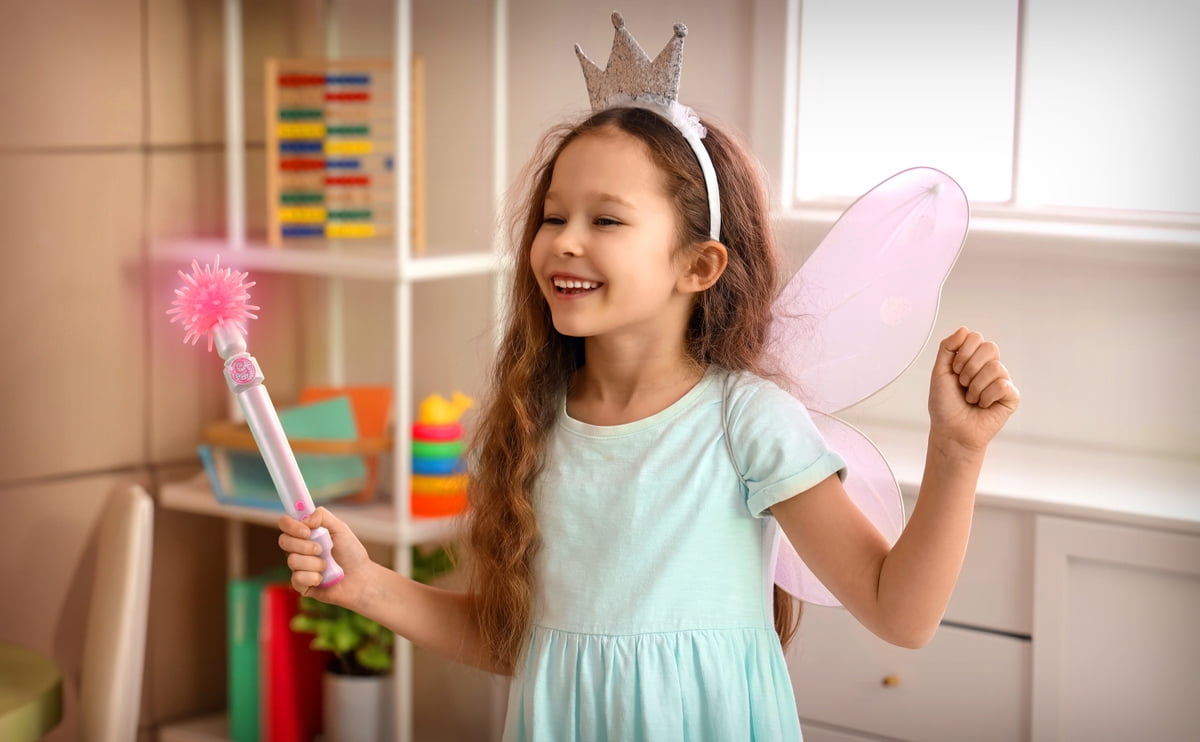 Wicked Microphone Magic Waving Wand, Sing Along Karaoke - Lights & Music, Children Ages 3+