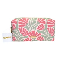 Conair Organizer Floral Leaf Cosmetic Bag