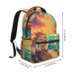 thumbnail image 2 of Fotbe Island Beach Guinea Pig Mochila Casual con Estampado para Escuela, Viajes y Actividades al Aire Libre - Duradera, Ligera y Cómoda, 2 of 5