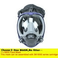 thumbnail image 2 of Full Face Gas Mask Facepiece Silicone Filter Laboratory Cartridge Welding,, 2 of 3