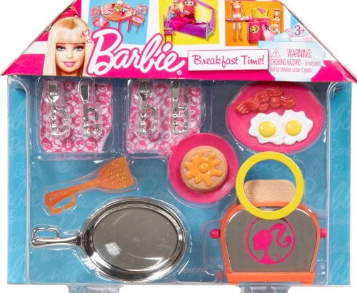 barbie breakfast set