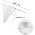 thumbnail image 2 of Grandest Birch 3PCS Cake Dispenser Manual Adjustable Plastic Easy Operating Cake Dispenser for Home-White, 2 of 9