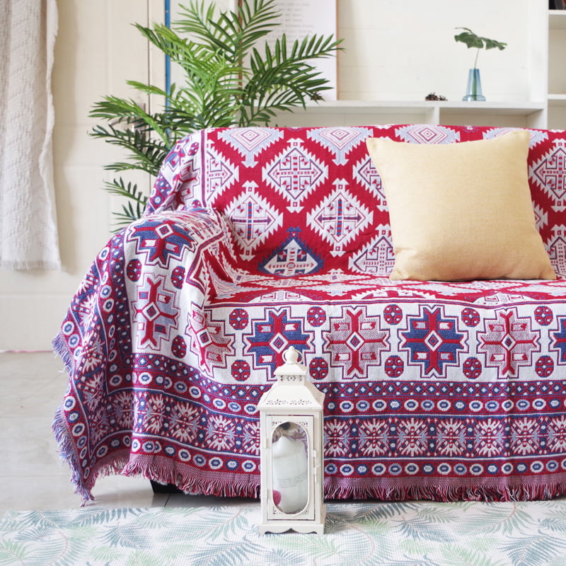 Throw Blanket Sofa Couch Cover Decorative Bedspread Rug Bohemia 51" x70" 
