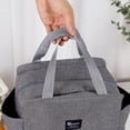 thumbnail image 3 of SHENGXINY Lunch Box for Women Men,Insulated Lunch Box,Portable Cooler Bag Insulated Design for Work and Outdoor Picnic Black, 3 of 6