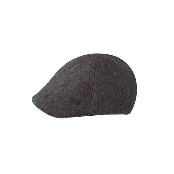 WOOL WINTER IVY CAP - Charcoal Small/Medium