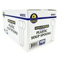 thumbnail image 3 of Sunset Plastic Medium Weight Soup Spoons 1000 Count, 3 of 6
