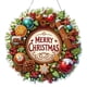thumbnail image 1 of Kit de manualidades JJFox para pintar con diamantes acrílicos, corona de Navidad, 1 of 7