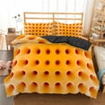 thumbnail image 4 of 2024 3D Hycomb Duvet Cover Abstract Geometric Bedding Set Microfiber Comforter Cover With Pillowcases King For Kids Adults r, 4 of 7