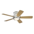 thumbnail image 2 of Craftmade  44" Tempo Hugger Ceiling Fan Brushed Nickel, 2 of 15