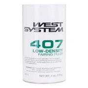 West System 407 Filler Medium Strength Microfibers Fairing Filler 4 oz