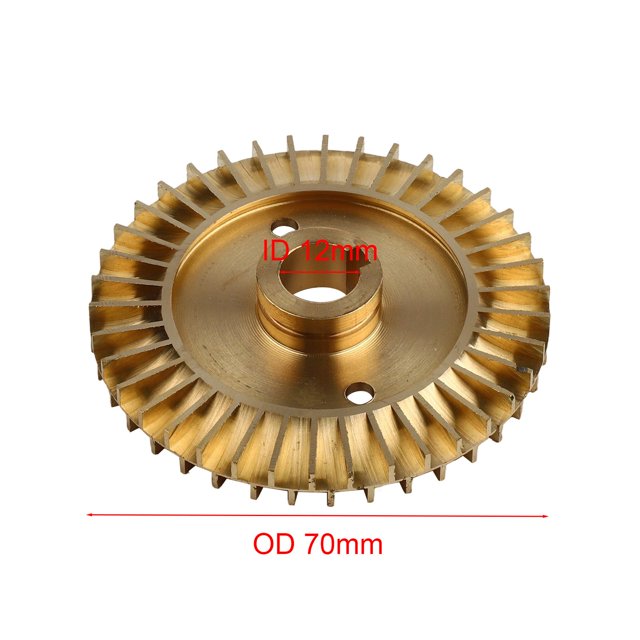 Brass Water Pump Impeller Self Priming Double Sided Design for Efficient Flow