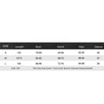 thumbnail image 6 of Women's Black & White Color Spliced Turn-down Collar U-Neck Long Sleeve Jumpsuits, Zipper, Sexy, 6 of 18
