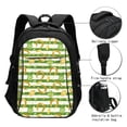 thumbnail image 3 of Honeii Watercolor St Patrick Day for Travel Laptop Backpack, Business Laptops Backpack with USB Charging Port, College High School Computer Bag for Men Women, 3 of 7