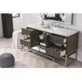 thumbnail image 4 of James Martin Furniture 864-V60S-CFO-3CSP 60 in. Sonoran Coffee Oak Single Bathroom Vanity with 3 cm Charcoal Soapstone Quartz Top & Sink, 4 of 7