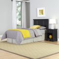 thumbnail image 1 of Home Styles Bedford Tête de Lit Simple Ensemble de Chambre 2 Pcs en Noir, 1 of 3