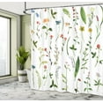 thumbnail image 5 of Ambesonne Colorful Shower Curtain, Flowers s, 69"Wx70"L, Multicolor, 5 of 5