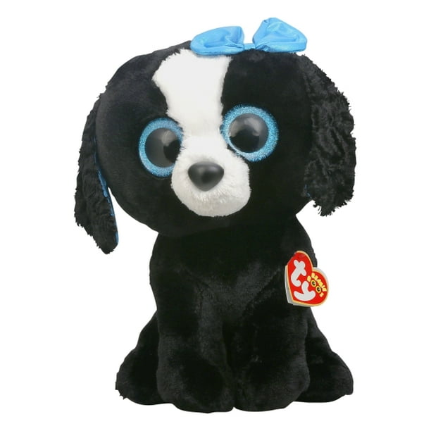 Tracey Black Dog Beanie Boo Large 16 inch - Stuffed Animal by Ty (36839) - Walmart.com - Walmart.com