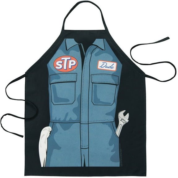 STP Mechanic Apron Black