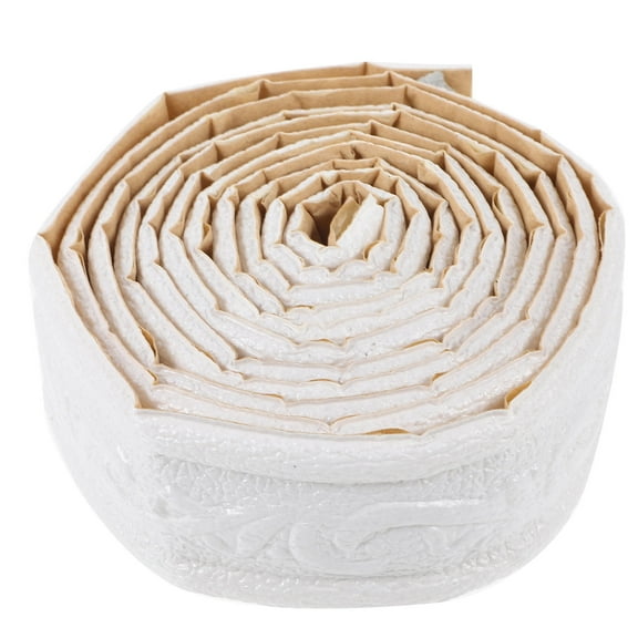 PBPBOX 1 Roll Flexible Molding Trim White PVC for Homeowners and Decorators