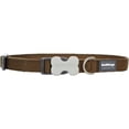 thumbnail image 1 of Red Dingo DC-ZZ-BR-SM Collier pour Chien Brun Classique - Petit, 1 of 1