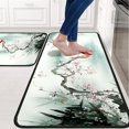 thumbnail image 2 of Cardinal Kitchen Mat Anti-Fatigue Floor Mat for Kitchen, 2-Piece Set, Birds Pattern, Non-Slip, Waterproof, 17"X30" + 17"X47", 2 of 6
