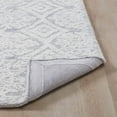 thumbnail image 3 of Better Homes & Gardens Suzani Light Grey Medallion Wool Indoor Rug Runner, 2.5' x 7', 3 of 5