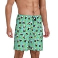 thumbnail image 2 of Fotbe Alphabet And Panda Pajama Shorts for Men, Men's Pajama Bottoms, Sleepwear,Short Pajama Pants-X-Large, 2 of 9