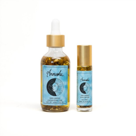 Anousha Dreaming Oil Set For Body 100% Natural Beauty Diluted Aromatherapy Oil Grade 10/60 mL (0.34/2 fl oz)
