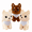 white-9.8in/25cm, variant on Cute Teddy Pet Shiba Inu Dog Stuffed Animal Plush Toys-Soft Hug Cartoon Plush Toys for Home Decor Gifts