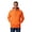 Safety Orange, variant on Gildan High Visibility Safety Hoodie Sweatshirt Hi Vis Reflective Sweatshirt for Winter (Safety Green, M)