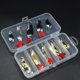thumbnail image 4 of 10 unids/pack Señuelos de Pesca juego de cebo de cuchara Kit de señuelo de cebo duro de Metal con caja, 4 of 7