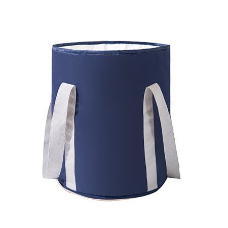 DOPI Bathroom Products Travel Foot Soaking Bag Outdoor Portable Folding Bucket Foot Soaking Bucket bucket foot bath Navy Blue