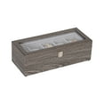 thumbnail image 3 of Mele Jewelry Box  Nolan Watch Storage, Grey, 3 of 3