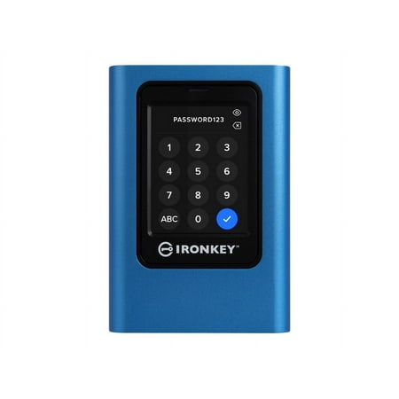 UPC: 0740617328424 | Kingston IronKey Vault Privacy 80 – SSD – encrypted – 1920 GB – external (portable) – USB 3.2 Gen 1 (USB-C connector) – FIPS 197  256-bit AES-XTS – TAA Compliant