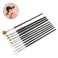 thumbnail image 1 of Paint Brushes, Small Long Handle Artist Paint Brushes PP Multi Purpose  for Acrylic Miniature Detailing, 1 of 7