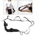 thumbnail image 4 of Yoga Sangle d'Étirement Jambe de Mollet Bande de Tendinite Extensible et durable pour l'Exercice Noir, 4 of 9