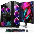 thumbnail image 1 of PC de Jeu AQVIN ZForce Tour Intel Core i7, 16 Go de RAM DDR4, SSD NVMe 1 To, Moniteur de Jeu 27 Pouces, AMD RTX 5050 8 Go, Windows 11 Pro Wi‐Fi, 1 of 3
