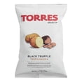 thumbnail image 2 of Torres Selecta Black Truffle Premium Potato Chips 4.41 oz. Pack of 4, 2 of 2