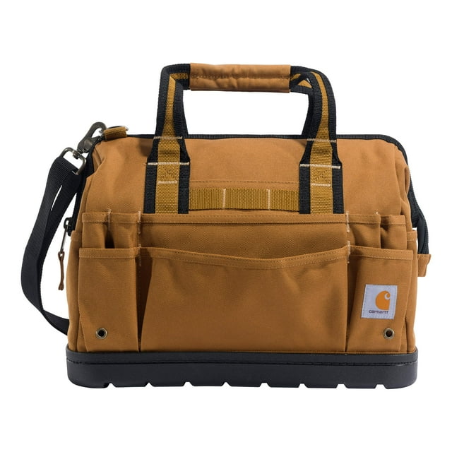 Bolsa para herramientas Carhartt Legacy de 16 pulgadas con base moldeada Carhartt Brown