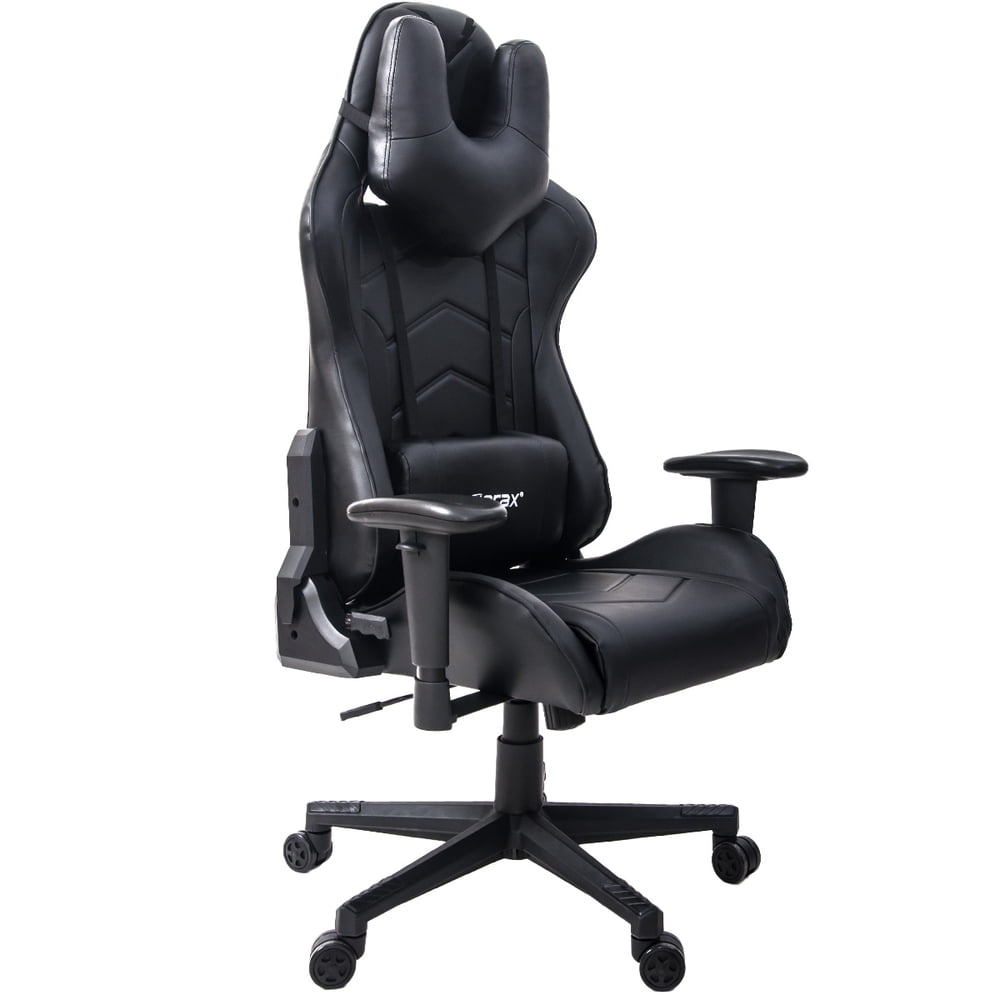 High Back Gaming Chair for Heavy People, 25''x 25''x55'' PU Leather