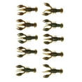 thumbnail image 4 of Soft Fishing Lure Crawdad Soft Bait Soft Shrimp Lure Fishing Lures 10pcs Soft Fishing Lure Crawdad Bait PVC Shrimp Artificial Soft Lure Baits For Bass Fishing, 4 of 8