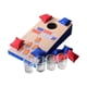 thumbnail image 3 of Juego de fiesta Cornhole Toss, juego de lanzamiento de sacos de arena, juegos de lanzamiento portátiles con bolsa de arena, juguete familiar de madera, 3 of 9