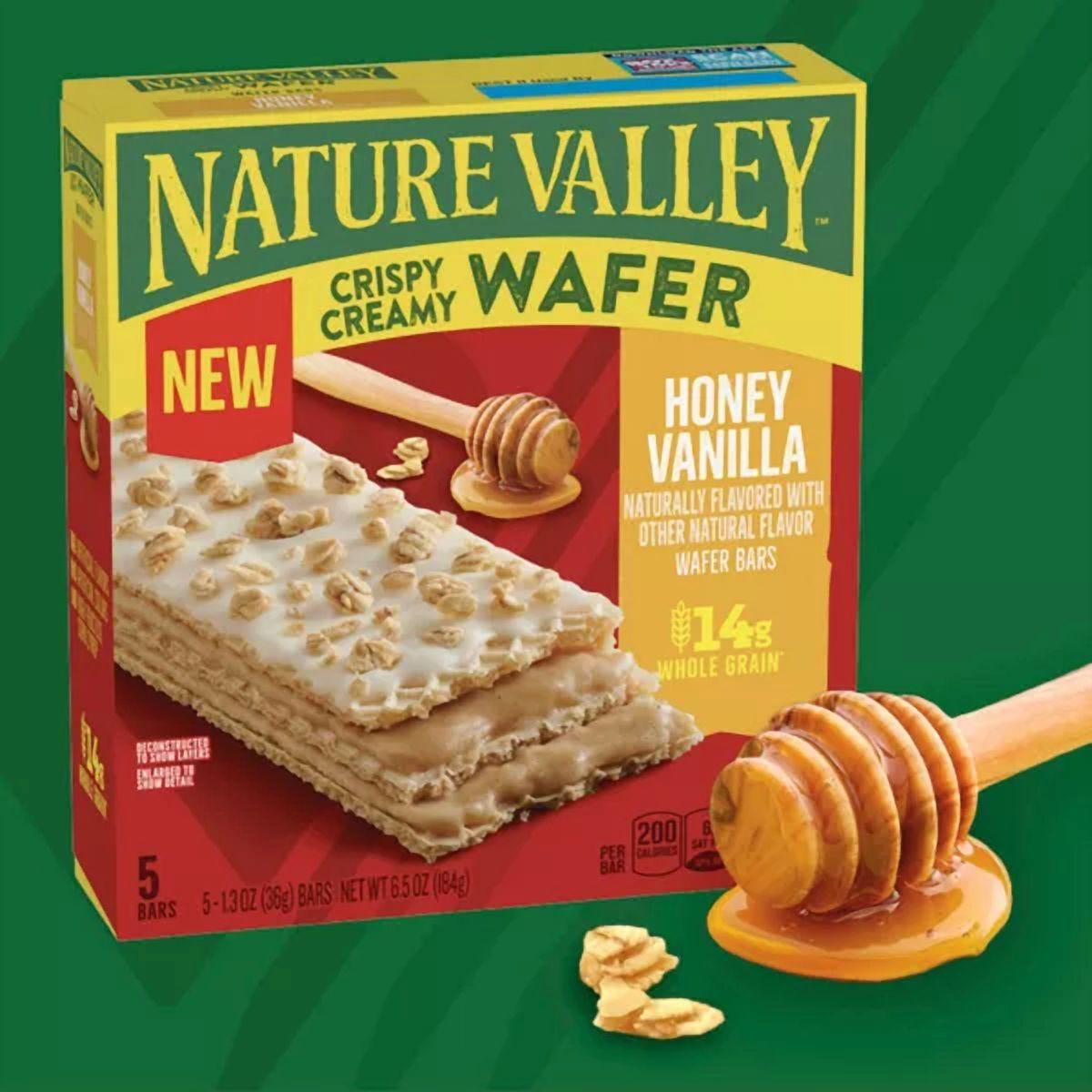 2x-Nature Valley Crispy Creamy Vanilla Honey Bars - 6.5oz