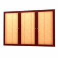 thumbnail image 2 of Waddell 77-3648CK-EK Messenger 48 x 36 x 2 in. Wall Case Message Center, 2 Door - Espresso, 2 of 7