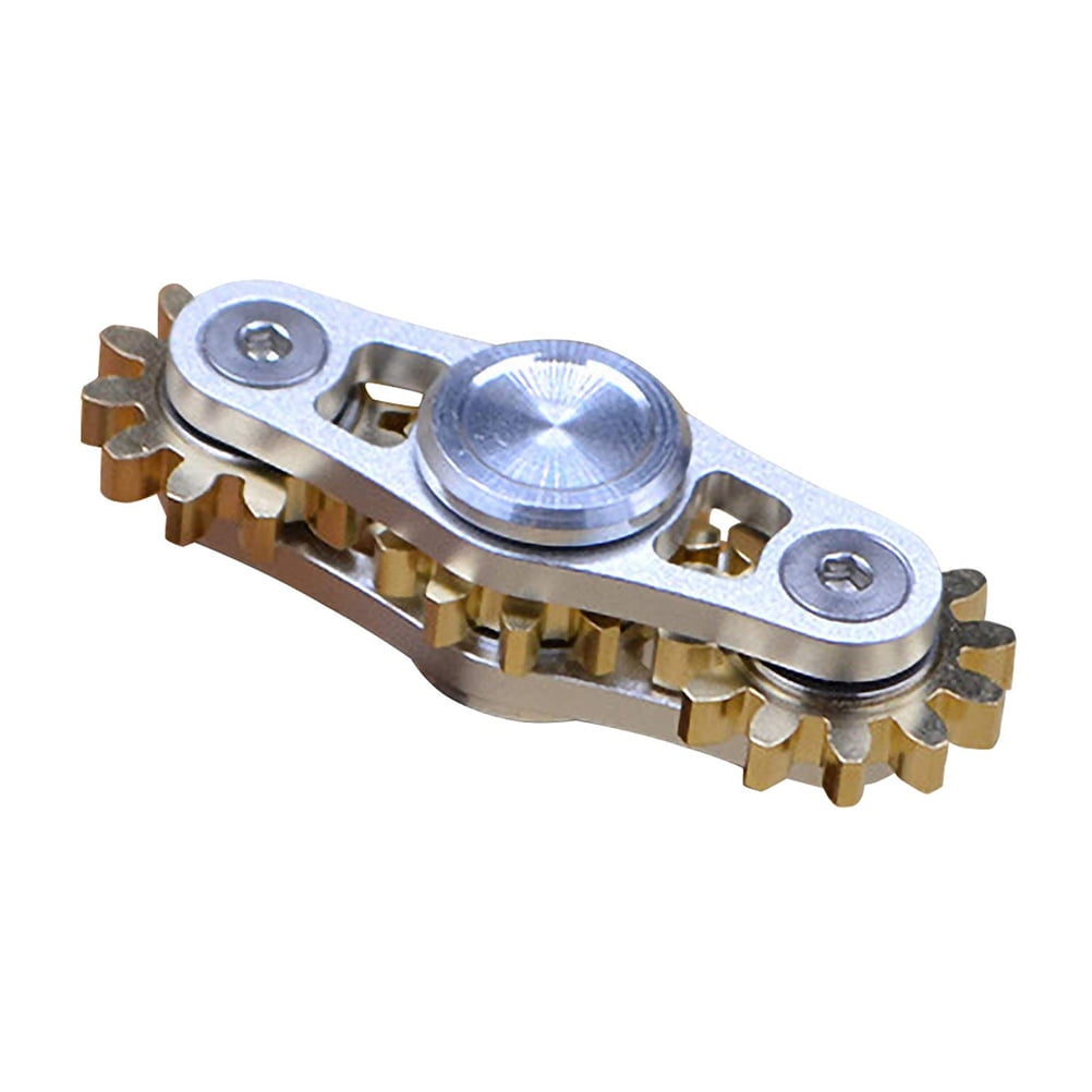Fingertip Gyro Sprocket,Chain Toothed Flywheel Fingertip Toy Sprockets Chains Decompression Toys Sprockets,Fingertips Spinning Top Gearwheel Gyro Toy