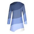 thumbnail image 4 of Pompotops Robe Décontractée à Manches Longues et Col Rond Imprimée Longueur Genou pour Femmes en Solde, 4 of 5