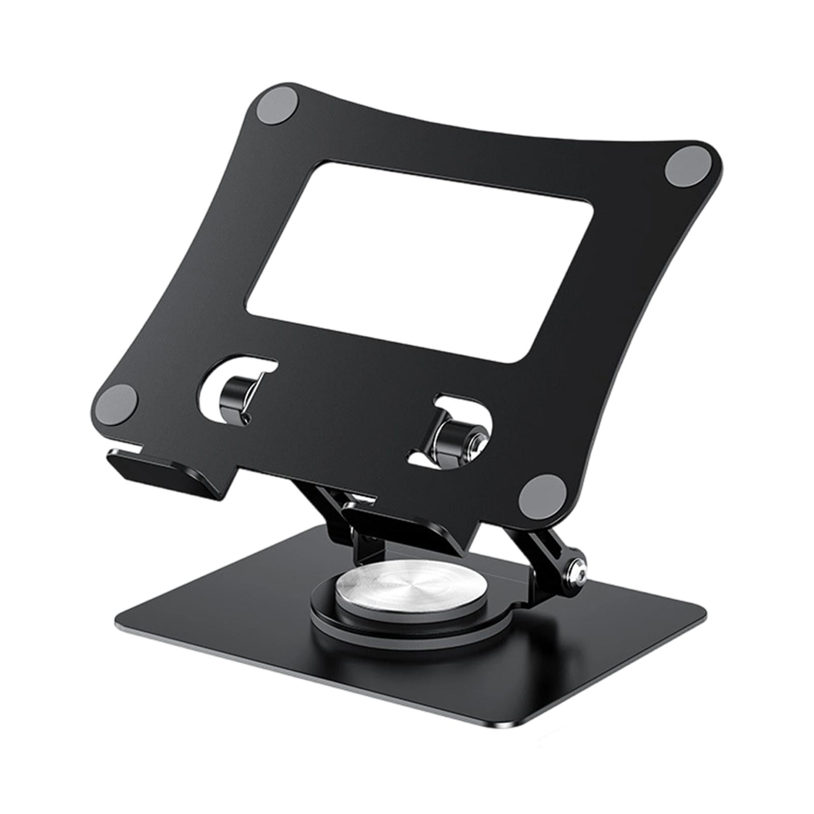 Laptop Stand Computer Holder Tablet Riser Rotatable Metal Material Adjustable Height for Home Office Workstations