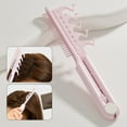 thumbnail image 2 of V Shaped Styling Hair Comb For Smooth Straightening Volumizing Static Control Daily Grooming Travel Salon Use Girls Family, 2 of 4