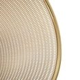 thumbnail image 3 of Martha Stewart Set of 2 Gold Mesh Metal Trash Cans for Home or Office, 4.5 Gallon Capacity, 3 of 11